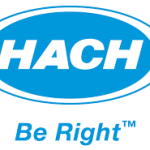 Vorschau von Das Logo der Hach Lange GmbH – Standort Berlin in der Farbe Blau mit dem Slogan "BE RIGHT", ebenfalls in Blau gehalten.