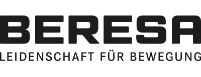 Das Logo von Beresa in der Schriftfarbe Schwarz mit dem Zusatz: Leidenschaft für Bewegung. Das Logo dient unterstützend der Veranschaulichung/ Präsentation des Unternehmens auf der Anbieterseite alle-ausbildungsstellen.de für Ausbildungsstellen.