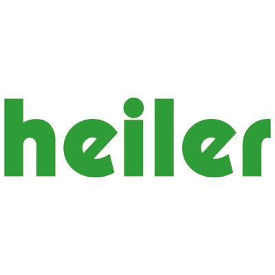 Das Logo der Heiler GmbH & Co. KG zeigt einen weißen Grund auf dem der Firmenname heiler in der Farbe Grün zu sehen ist. Das Logo dient unterstützend der Veranschaulichung/ Präsentation des Unternehmens auf der Anbieterseite alle-ausbildungsstellen.de für Ausbildungsstellen.