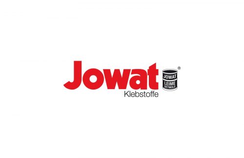 Das Logo von Jowat Klebstoffe zeigt den Firmennamen Jowat in roter Farbe zentral im Logo. Darunter erscheint etwas kleiner das Wort Klebstoffe. Angrenzend daran ist ein schwarze Tonne auf der steht: Jowat Leime Detmold. Das Logo dient unterstützend der Veranschaulichung/ Präsentation des Unternehmens auf der Anbieterseite alle-ausbildungsstellen.de für Ausbildungsstellen.