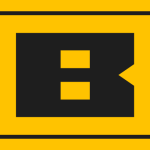 Vorschau von Das Logo von Berger Bau SE zeigt ein schwarzes B auf gelbem Grund.