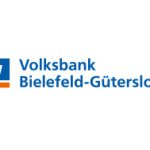 Vorschau von Das Logo der Volksbank Bielefeld-Gütersloh eG in der Schriftfarbe Blau.