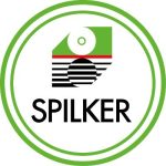 Vorschau von Das Logo der Spilker GmbH zeigt zwei grüne Kreise in dessen Mitte Spilker in schwarz geschrieben steht sowie ein Symbol aus Kreisen und Linien in den Farben Grün, Rot und Schwarz. Dient zur Veranschaulichung des Unternehmens auf der Anbieterseite für Ausbildungsstellen.